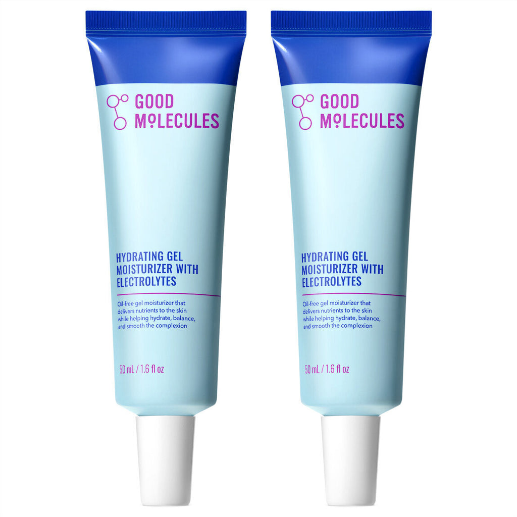 Hydrating Gel Moisturizer with Electrolytes - 50ml (2-Pack)