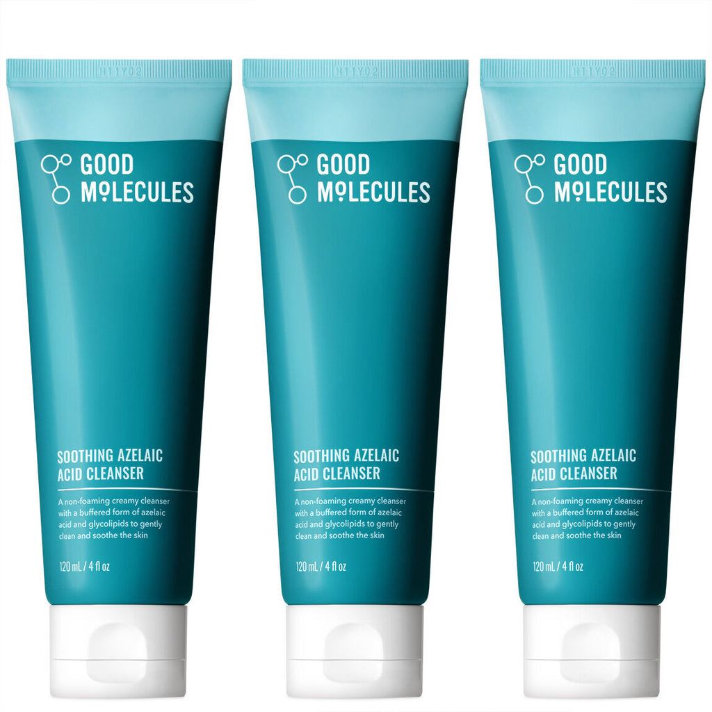 Soothing Azelaic Acid Cleanser - 120ml (3-Pack)