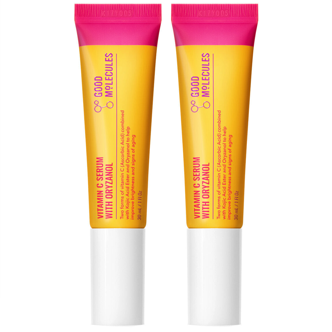Vitamin C Serum with Oryzanol - 30ml (2-Pack)